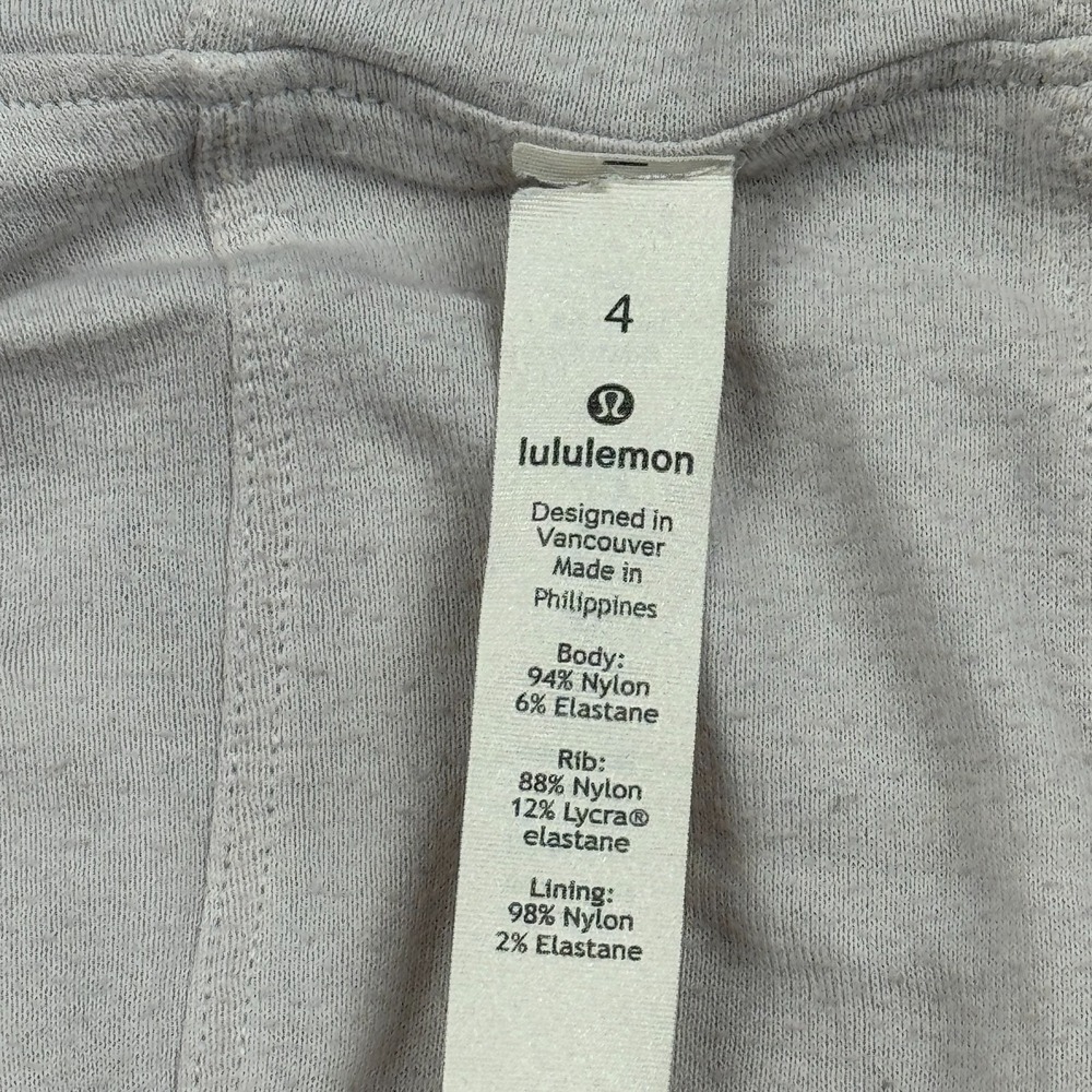 Lululemon Jacket Womens 4 Pink Dance Studio Iii Hooded Full Zip Running Athletic View 6